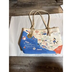 Spartina 449 small tote / Purse /  California Design NWT